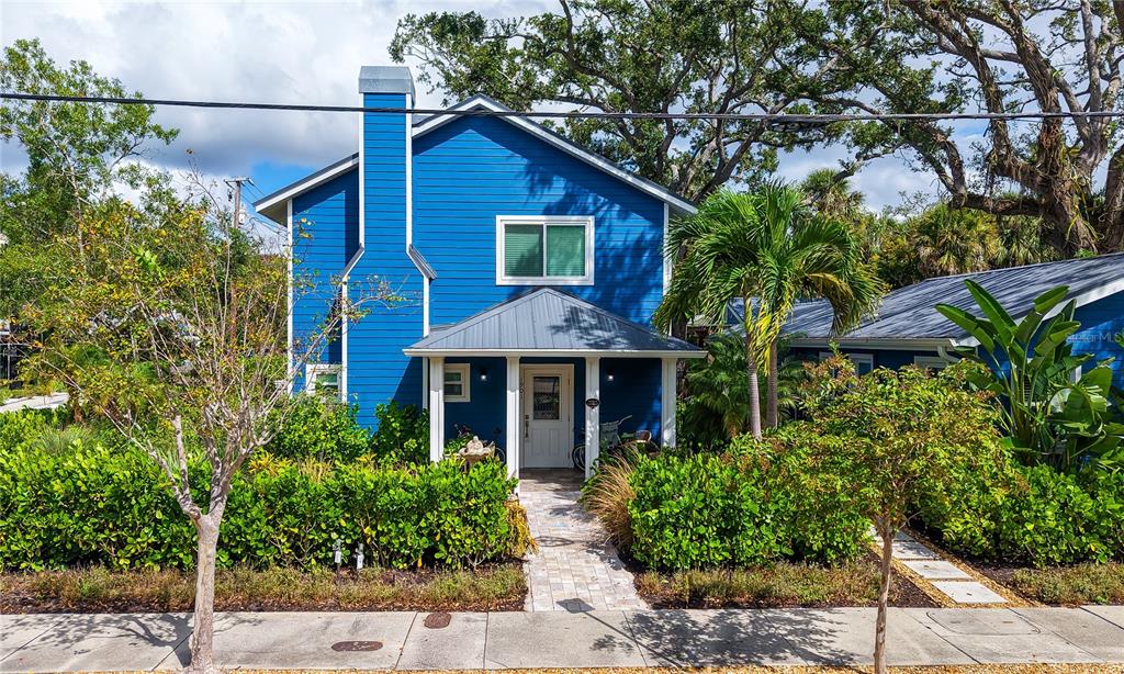 1901 Morrill Street Sarasota, FL 34236 - Photo 6 of 50 a view of a house with brick walls and potted plants