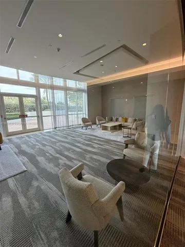 a view of a lake with a big yard