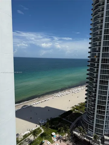 a view of outdoor space with mountain view