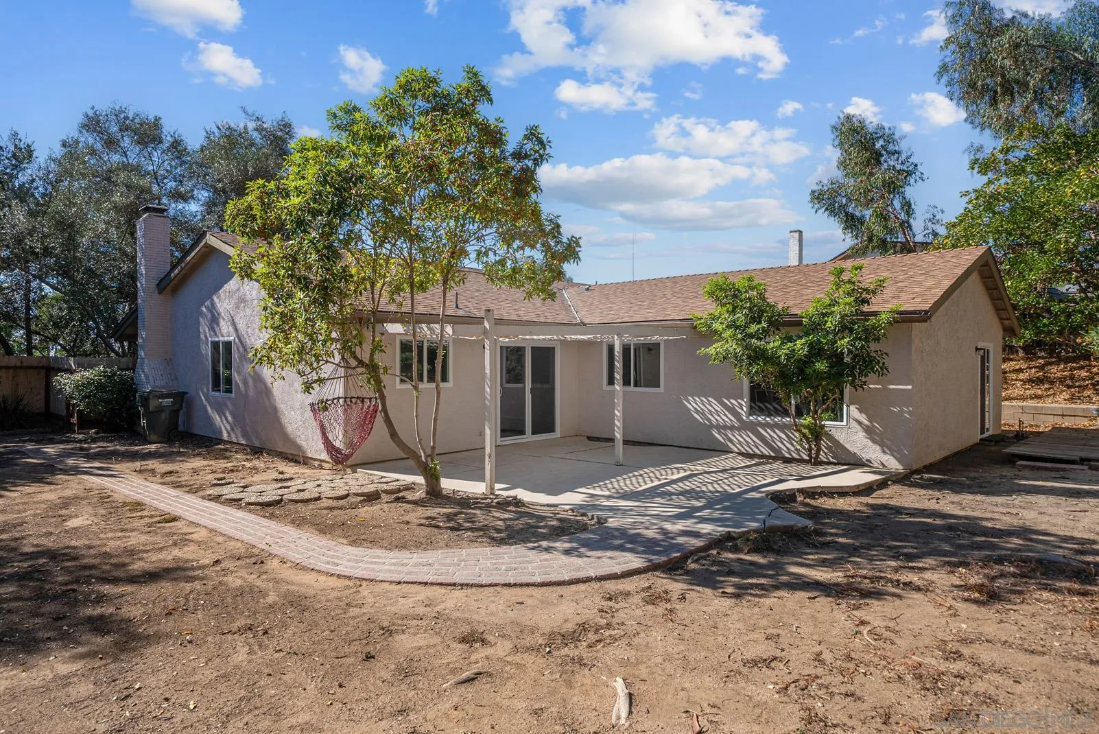 950 East Fallbrook Street Fallbrook, CA 92028 - Photo 28 of 37 a view of a house with backyard and tree