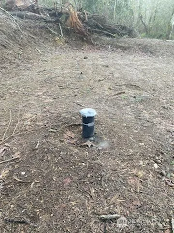 a view of a lake with a mountain