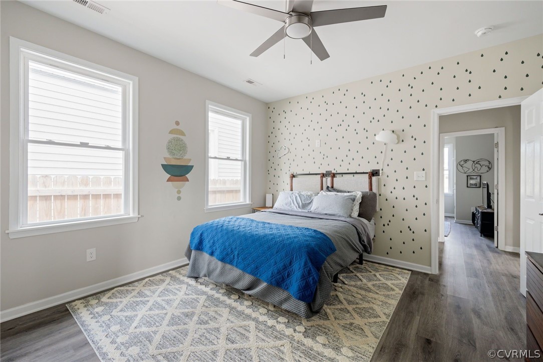 2900 Decatur Street Richmond, VA 23224 - Photo 20 of 35 a bedroom with a bed and a window