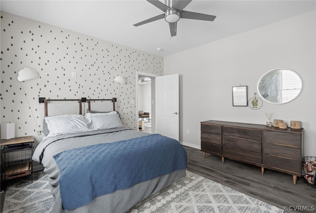 2900 Decatur Street Richmond, VA 23224 - Photo 21 of 35 a bedroom with a bed and cabinets