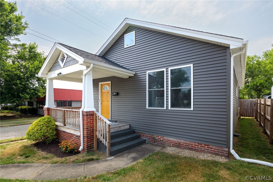 2900 Decatur Street Richmond, VA 23224 - Photo 4 of 35 a view of a house with a yard and plants