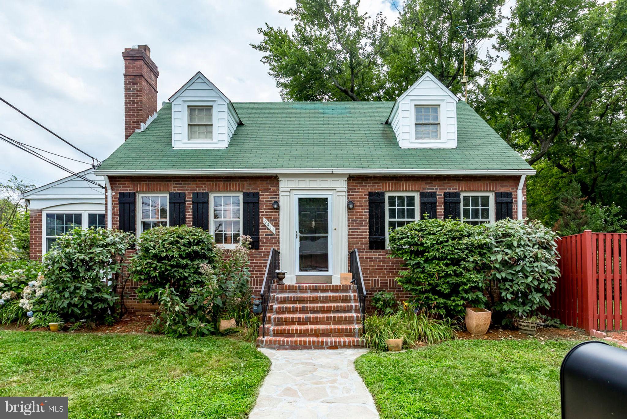 9411 Warren Street Silver Spring, MD 20910 - Photo 1 of 55 WELCOME TO THIS CHARMING BRICK CAPE COD
