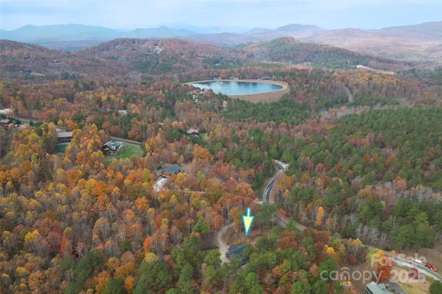 a view of city and mountain