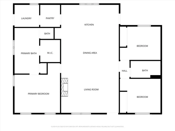 a picture of a floor plan
