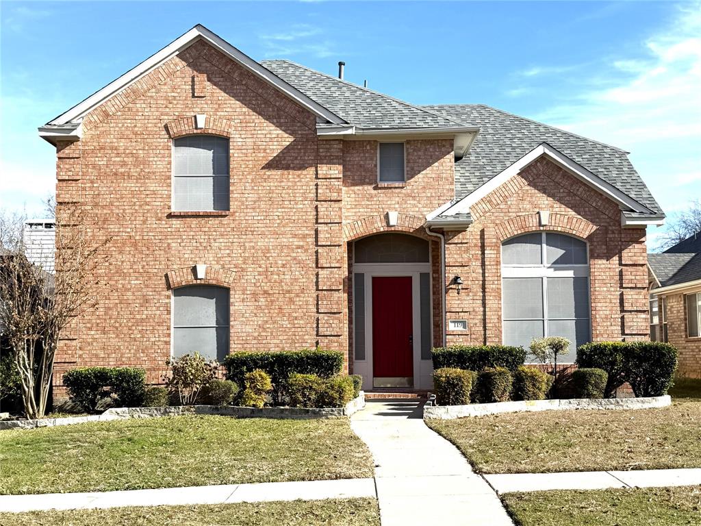 119 Parkhurst Lane Allen, TX 75013 - Photo 1 of 24 a front view of a house with a yard
