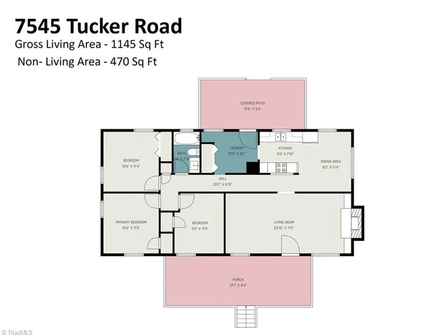 $239,900 | 7545 Tucker Road, Walnut Cove, NC 27052