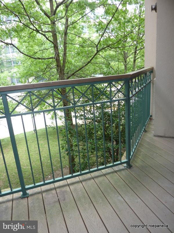 5575 Seminary Road, Unit 207 Falls Church, VA 22041 - Photo 12 of 24 Large Balcony