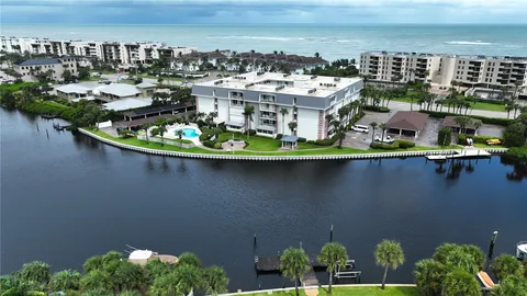 a view of an ocean from a balcony