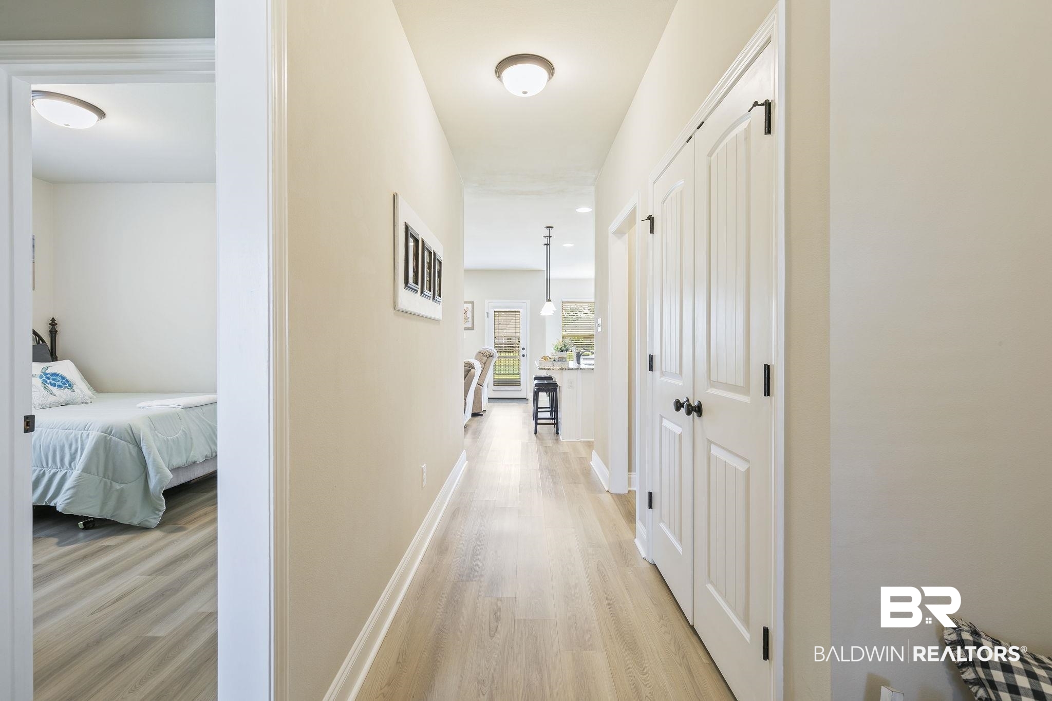 910 Gibson Court Foley, AL 36535 - Photo 7 of 66 Hall with light hardwood / wood-style flooring