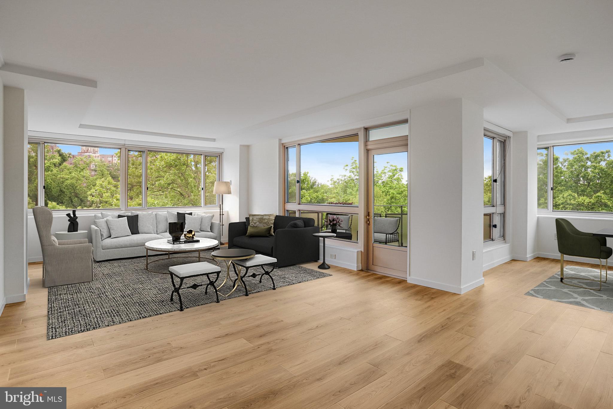 4101 Cathedral Avenue Northwest, Unit 1104 Washington, DC 20016 - Photo 1 of 63 Tree top views surround you!