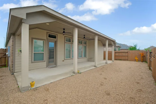 a house with a outdoor space