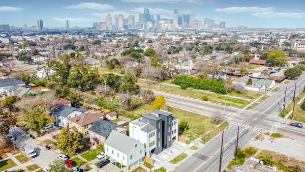 a view of room that has a white walls