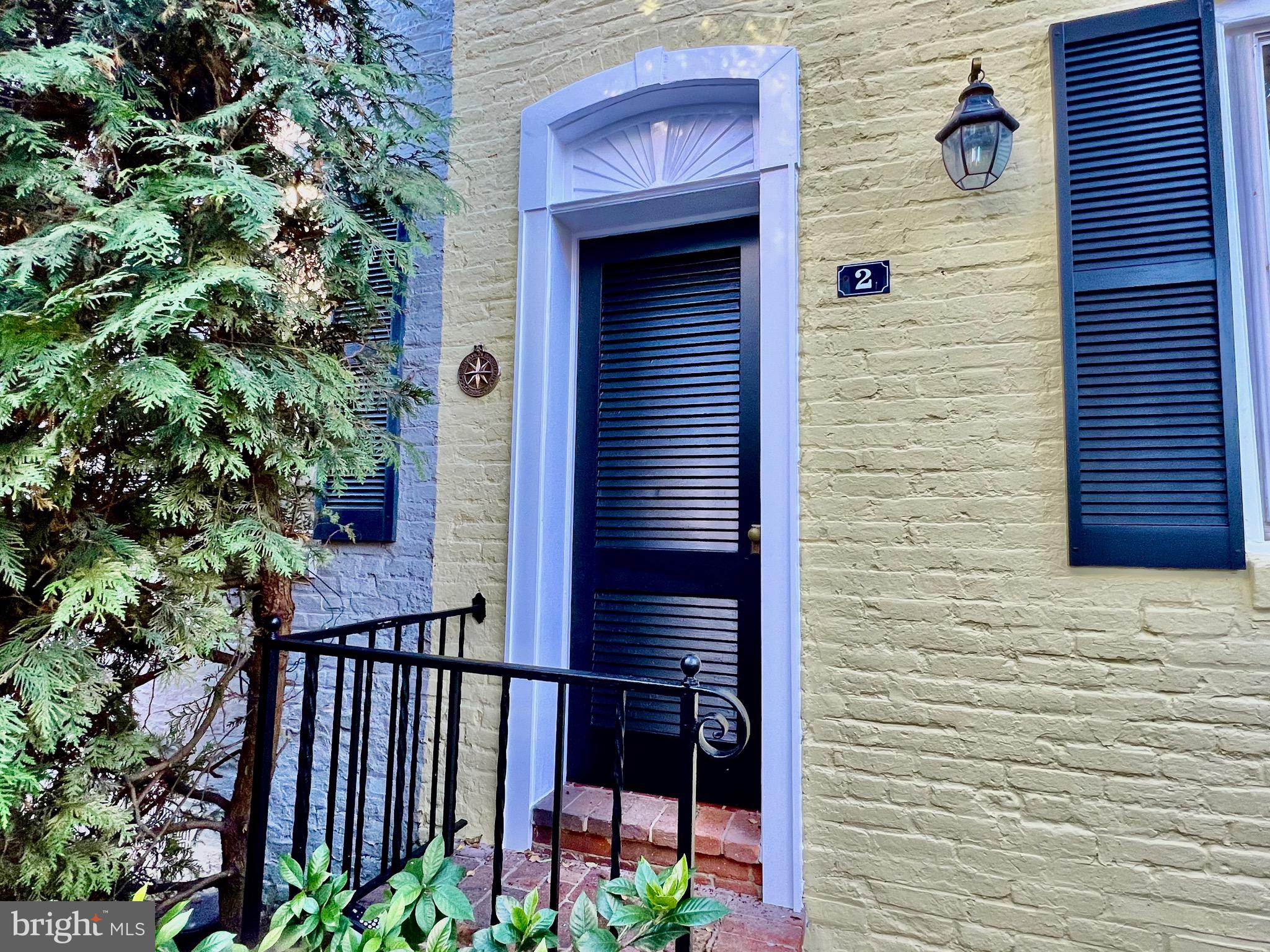 2 Pomander Walk Northwest Washington, DC 20007 - Photo 2 of 30 Front Entrance