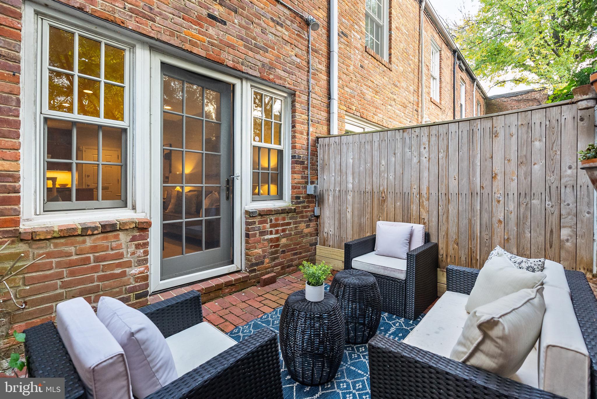 2 Pomander Walk Northwest Washington, DC 20007 - Photo 21 of 30 Back Patio