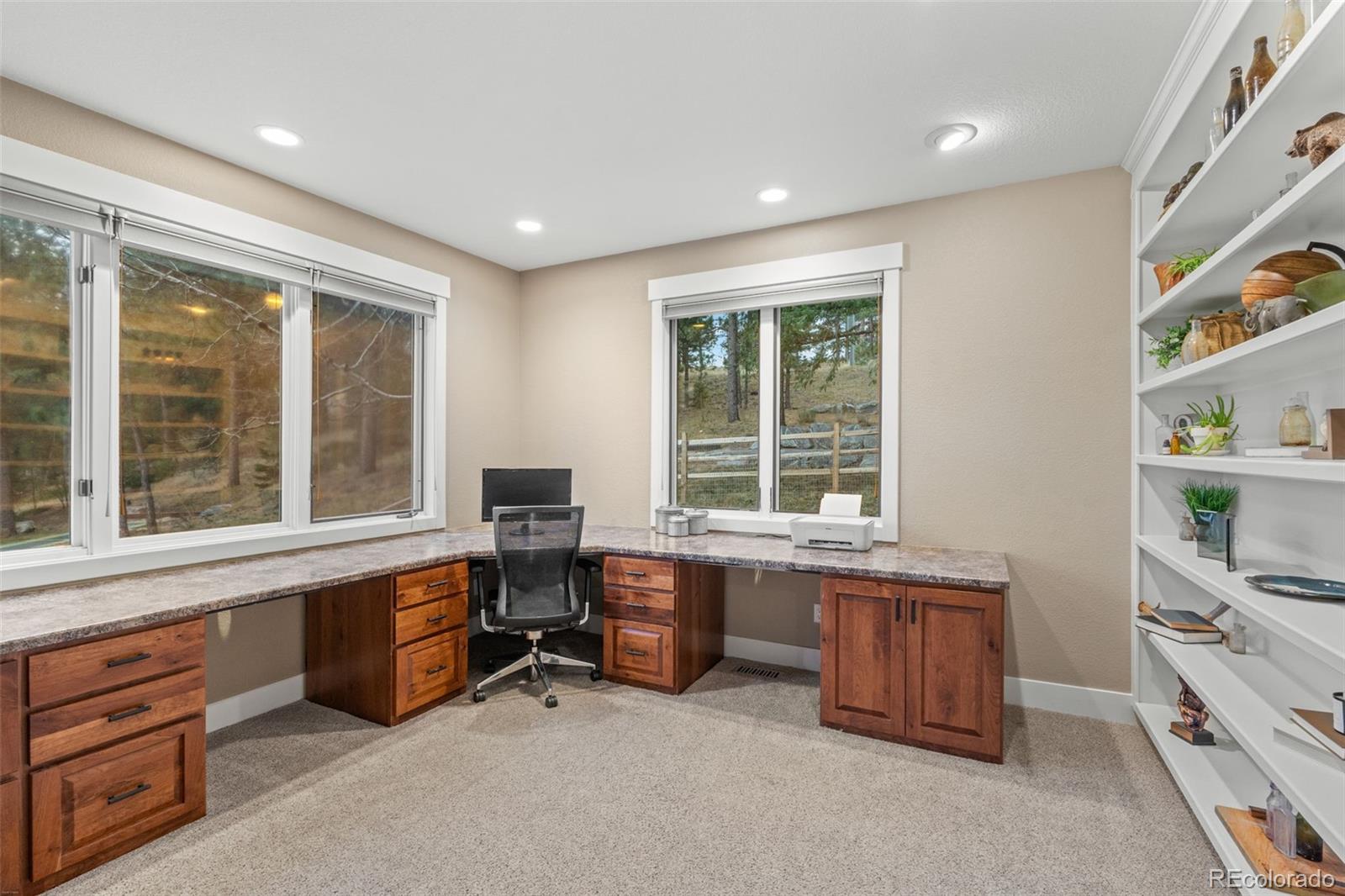1735 Prima Lane Evergreen, CO 80439 - Photo 24 of 50 a room with furniture and a window
