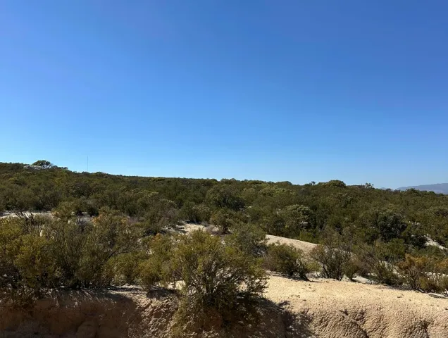 a view of lake and mountain