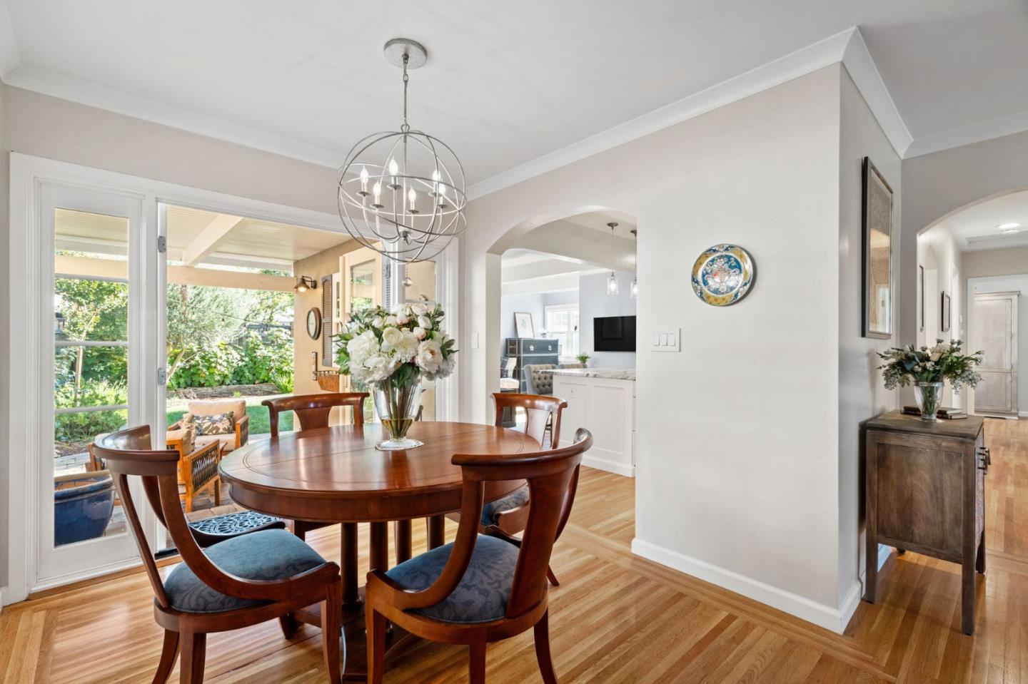 2428 Tulip Road San Jose, CA 95128 - Photo 30 of 59 a view of a dining room with furniture window and wooden floor