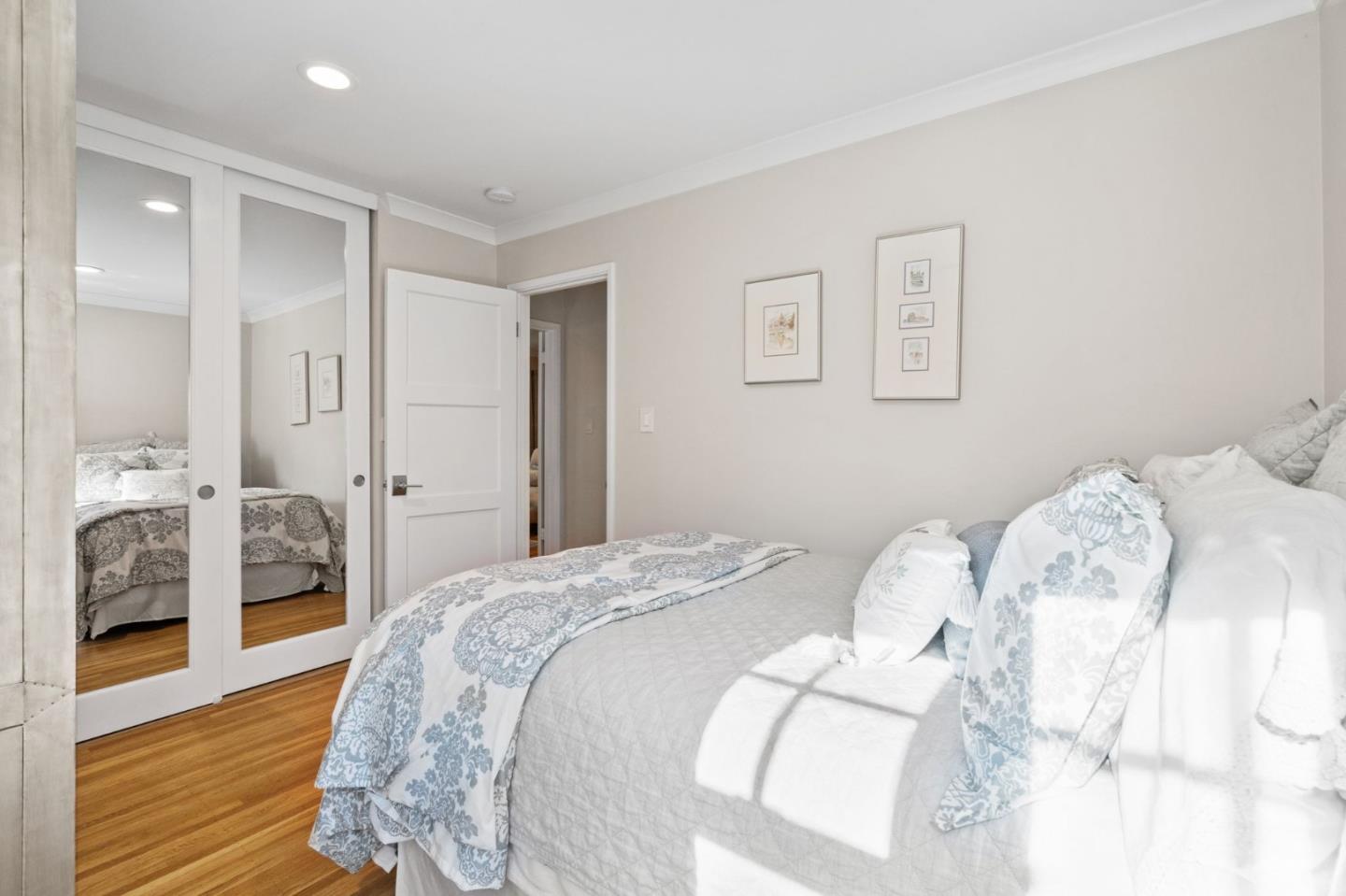 2428 Tulip Road San Jose, CA 95128 - Photo 43 of 59 a bedroom with a bed and a couch