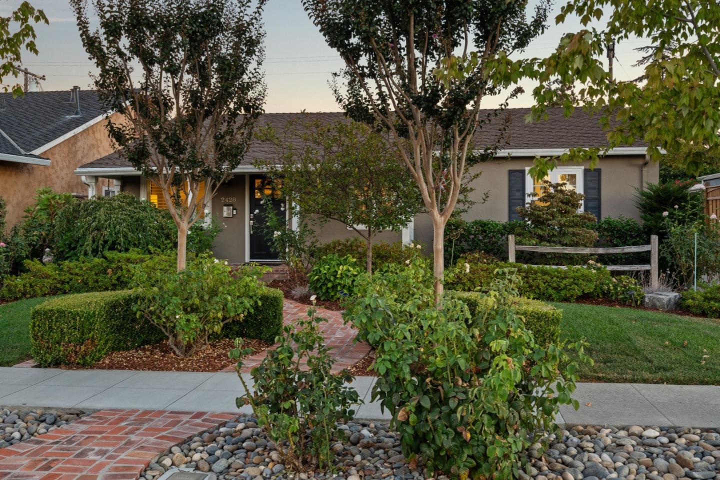 2428 Tulip Road San Jose, CA 95128 - Photo 53 of 59 a front view of a house with garden