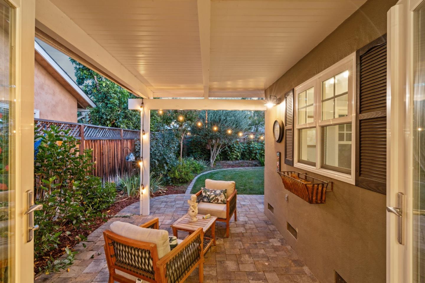 2428 Tulip Road San Jose, CA 95128 - Photo 9 of 59 a backyard of a house with outdoor seating