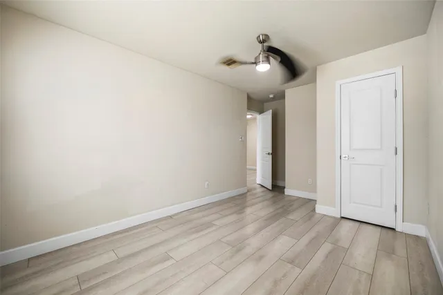 wooden floor in an empty room