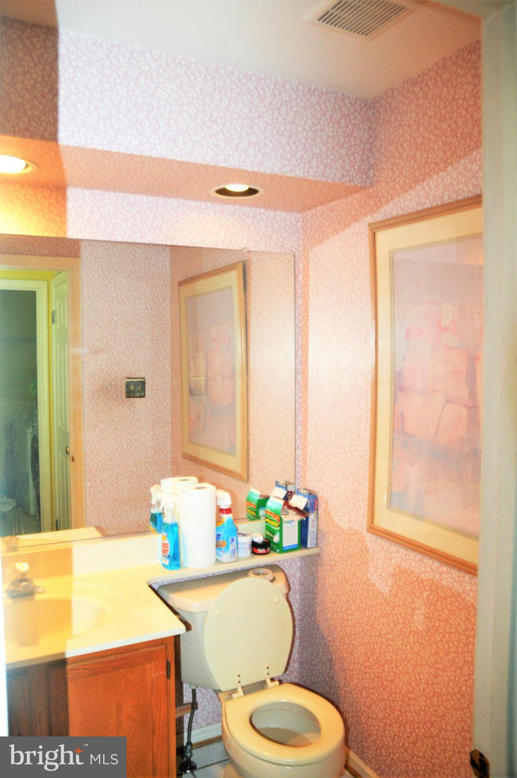 12243 Apache Tears Circle Laurel, MD 20708 - Photo 17 of 22 a bathroom with a sink mirror vanity and toilet