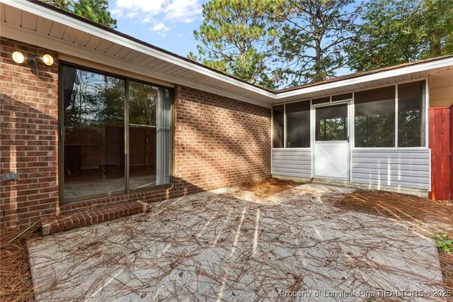 a view of a backyard with a garden