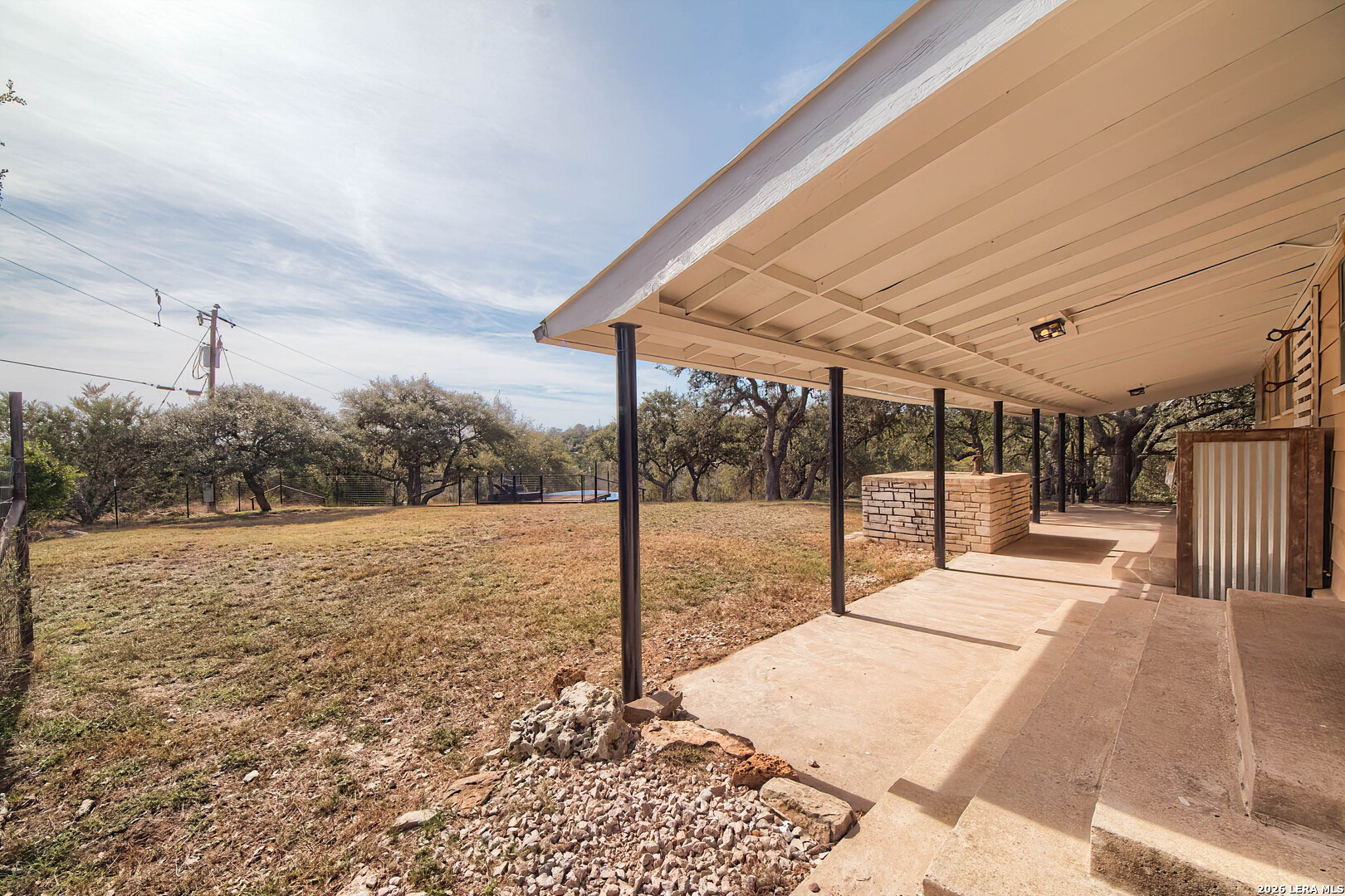 3909 McCall Creek Road Blanco, TX 78606 - Photo 26 of 55 a view of a backyard