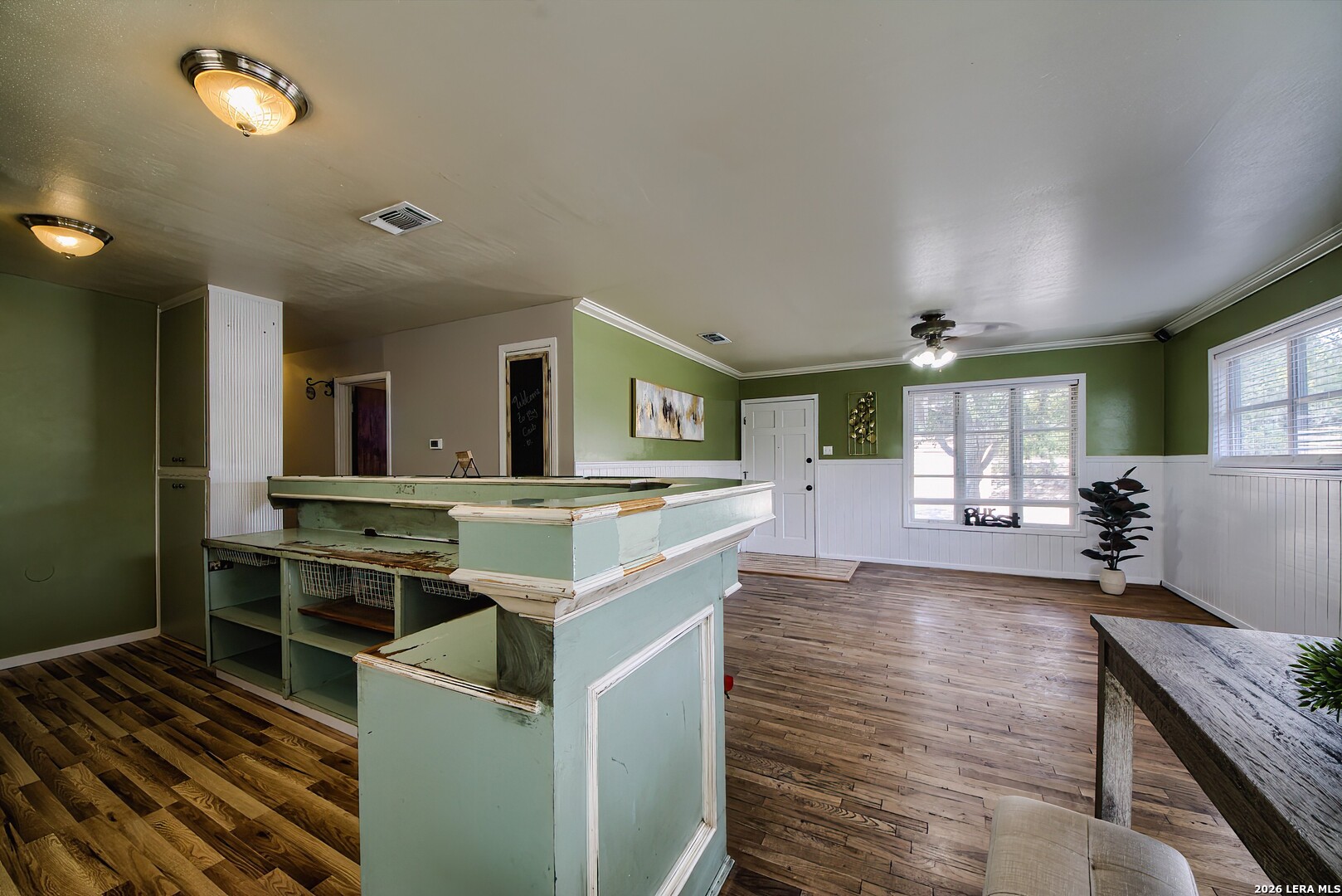 3909 McCall Creek Road Blanco, TX 78606 - Photo 9 of 55 a kitchen with counter top space and cabinets