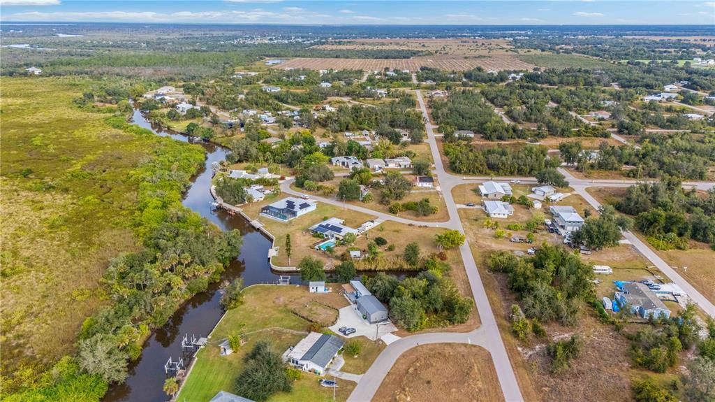 333 Hile Lane Punta Gorda, FL 33982 - Photo 65 of 72 an aerial view of residential houses with outdoor space