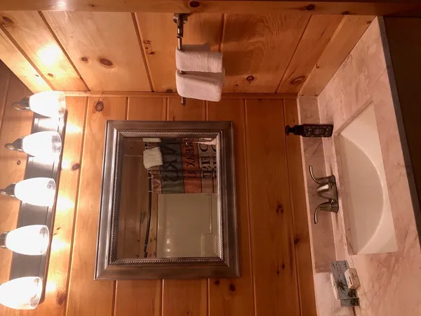 a view of front door