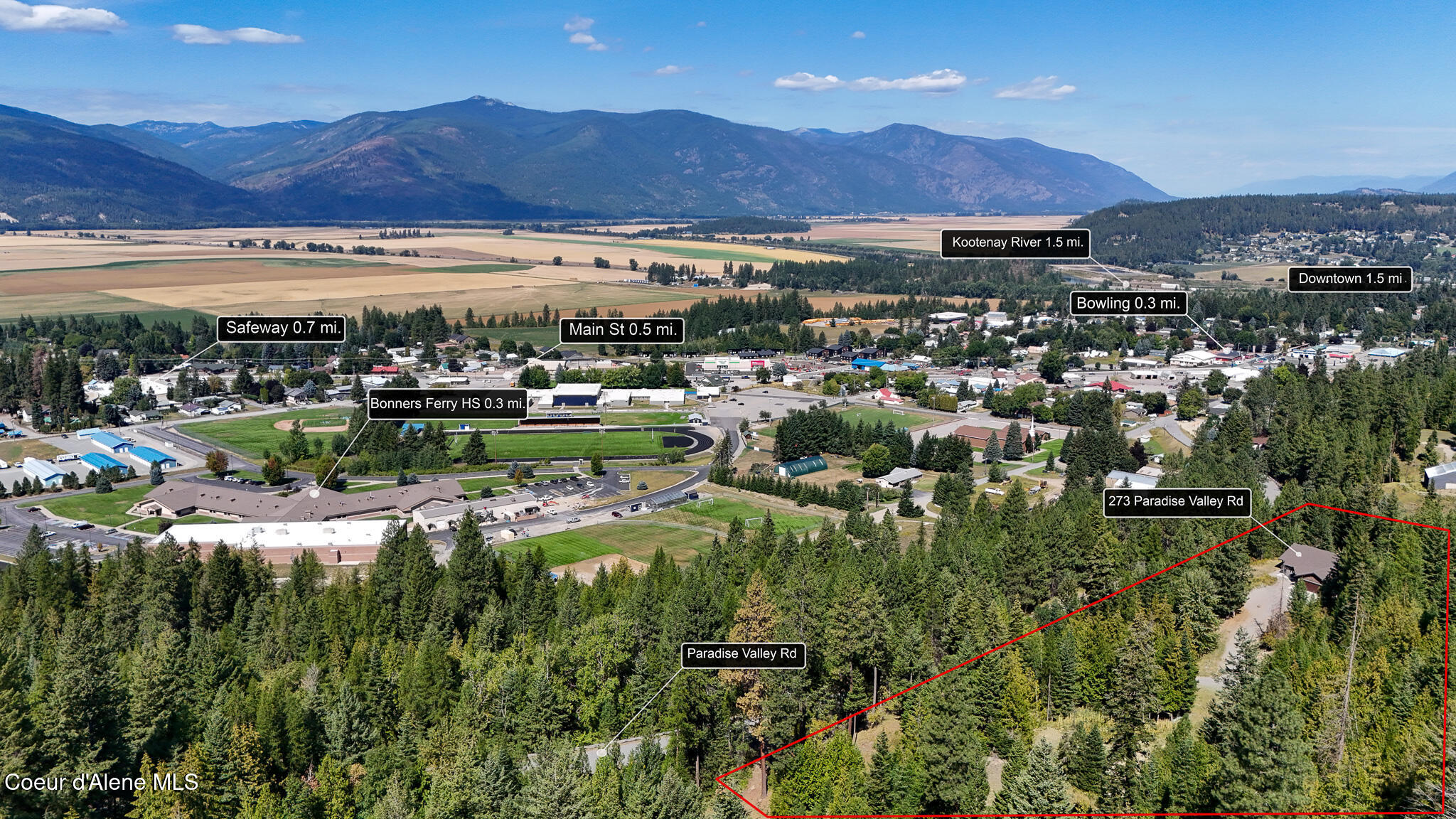 273 Paradise Valley Road Bonners Ferry, ID 83805 - Photo 19 of 37 Close to everything!