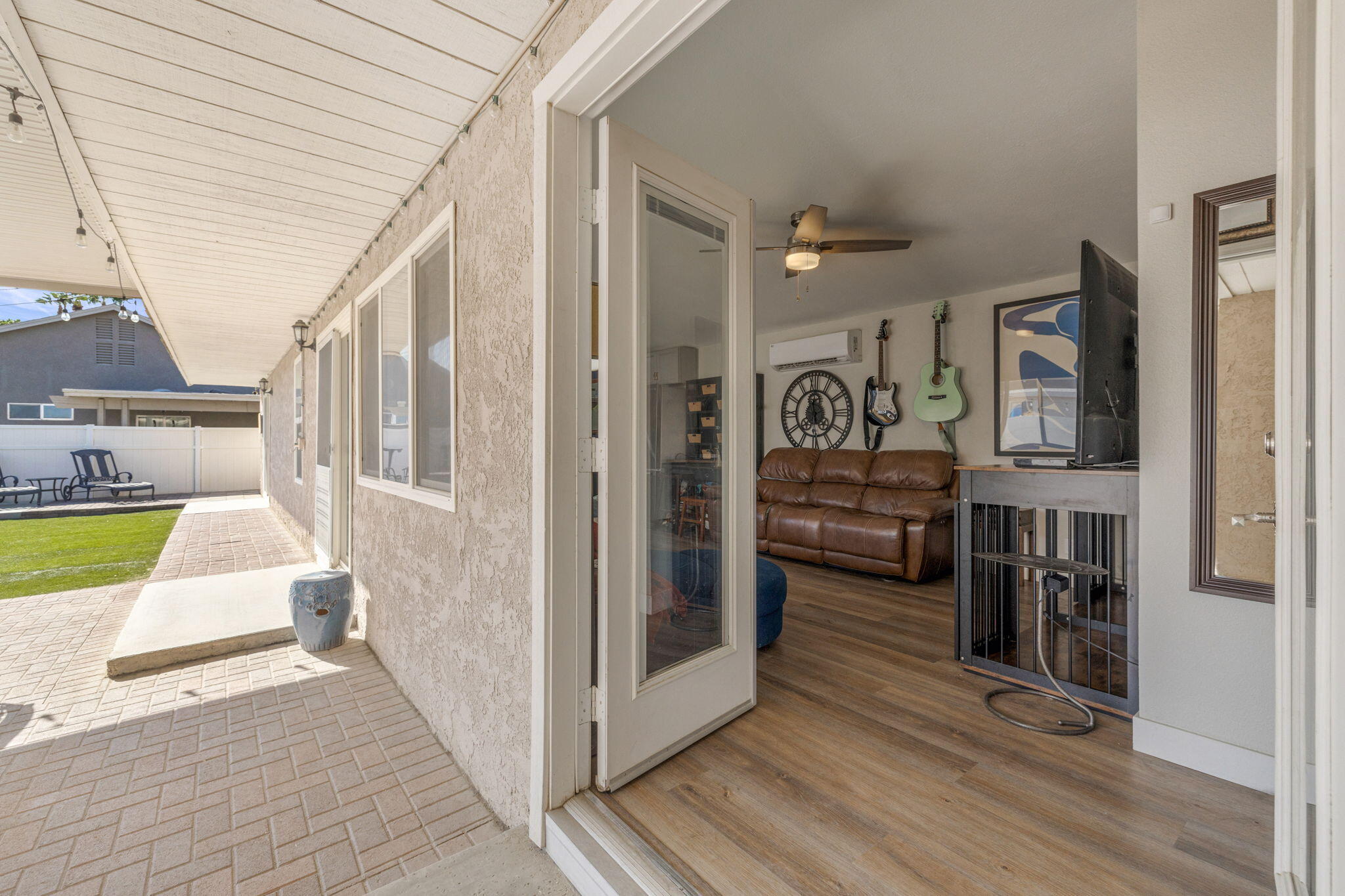 47800 Madison Street, Unit 79 Indio, CA 92201 - Photo 11 of 31 a view of living room kitchen and entryway