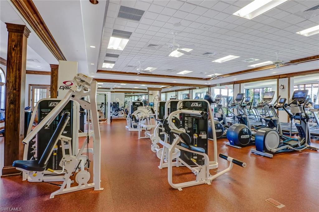 17818 Modena Road Miromar Lakes, FL 33913 - Photo 17 of 21 a view of a room with gym equipment