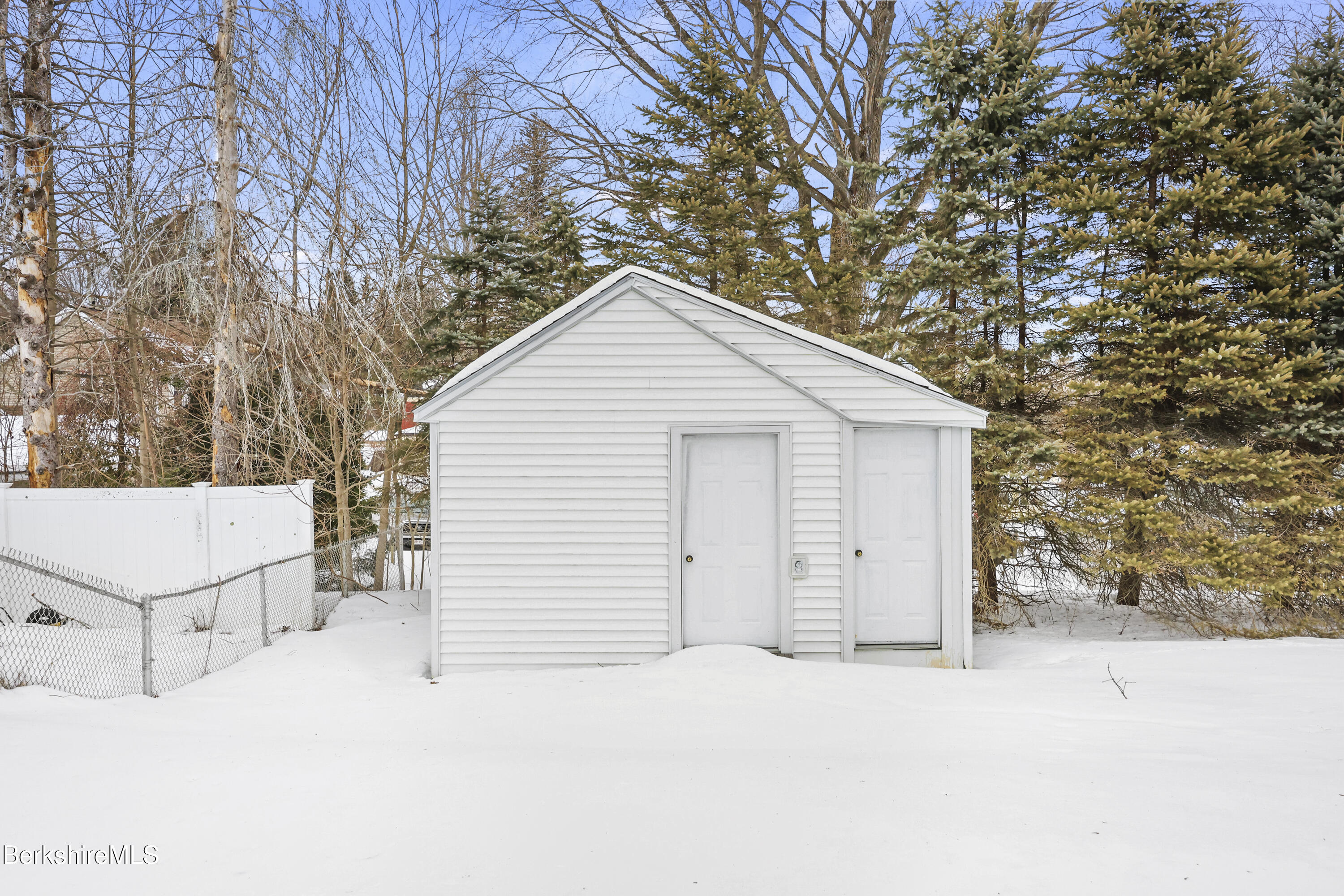 20 Crystal Street Pittsfield, MA 01201 - Photo 28 of 29 a view of a backyard of the house