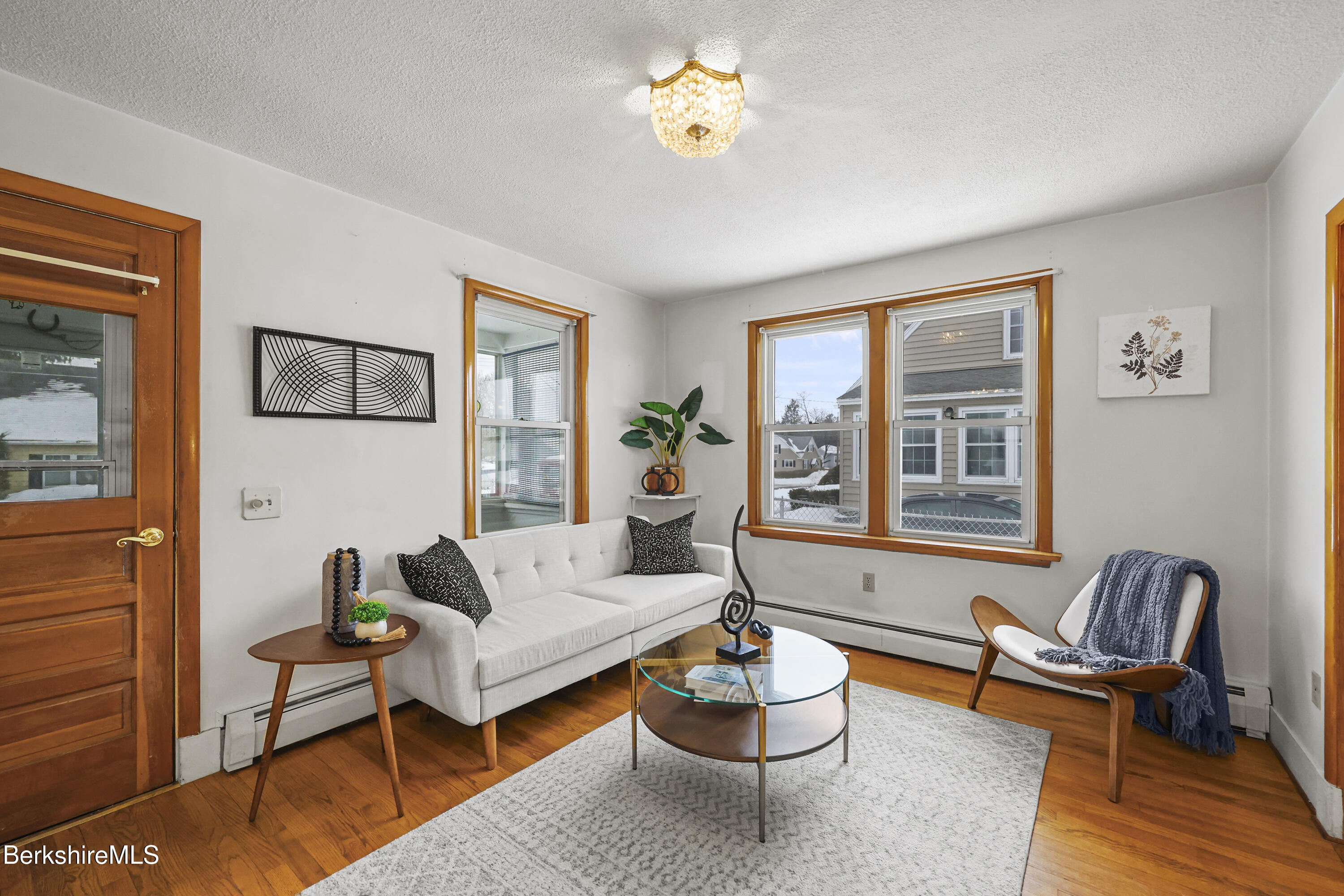 20 Crystal Street Pittsfield, MA 01201 - Photo 5 of 29 a living room with furniture and a potted plant