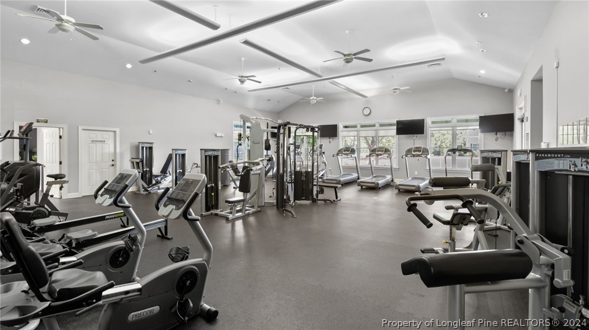 129 Warren Lake Road Aberdeen, NC 28315 - Photo 50 of 50 a view of a room with gym equipment