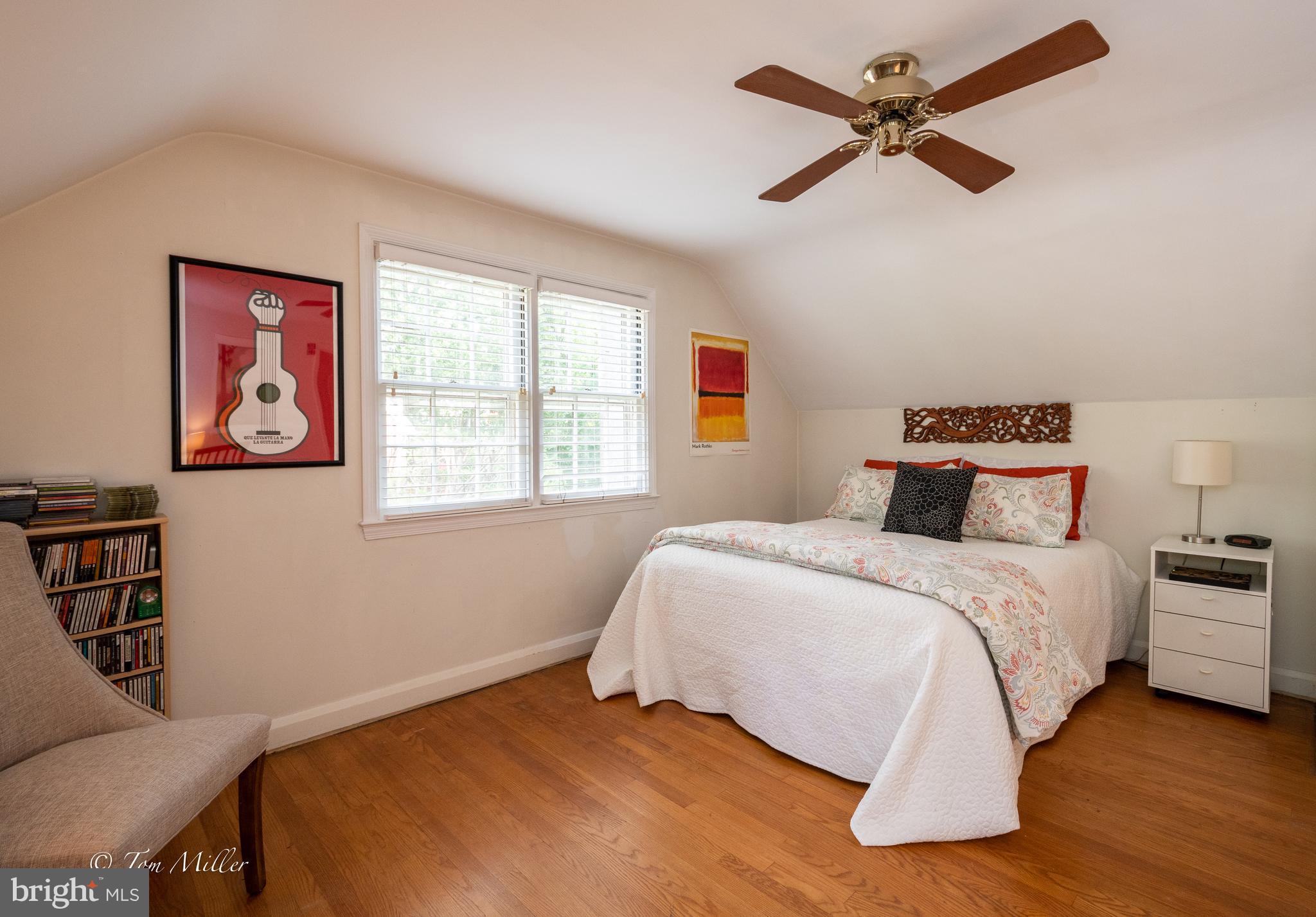 441 Range Road Towson, MD 21204 - Photo 32 of 50 Bedroom #4-has Hardwood Floors & Double Window