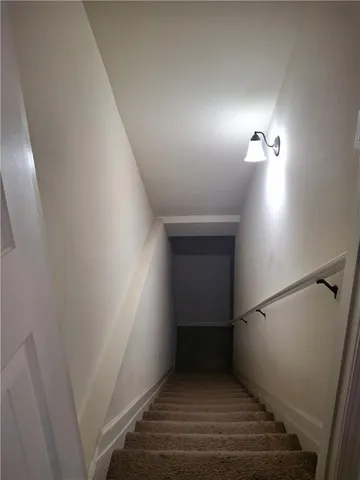 a view of entryway and hall