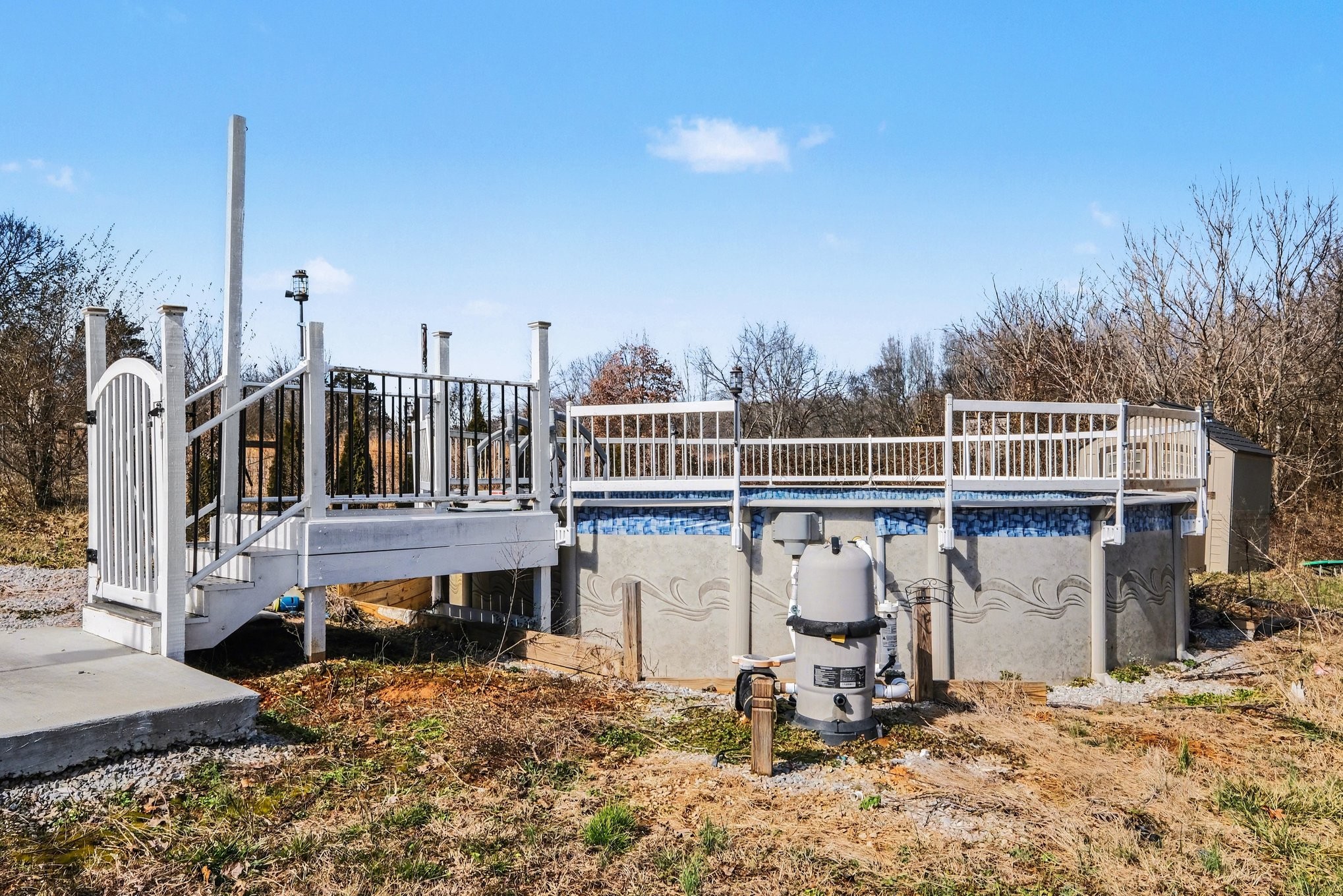 870 Newt Vanattia Road Hillsboro, TN 37342 - Photo 30 of 32 a view of a house with a patio