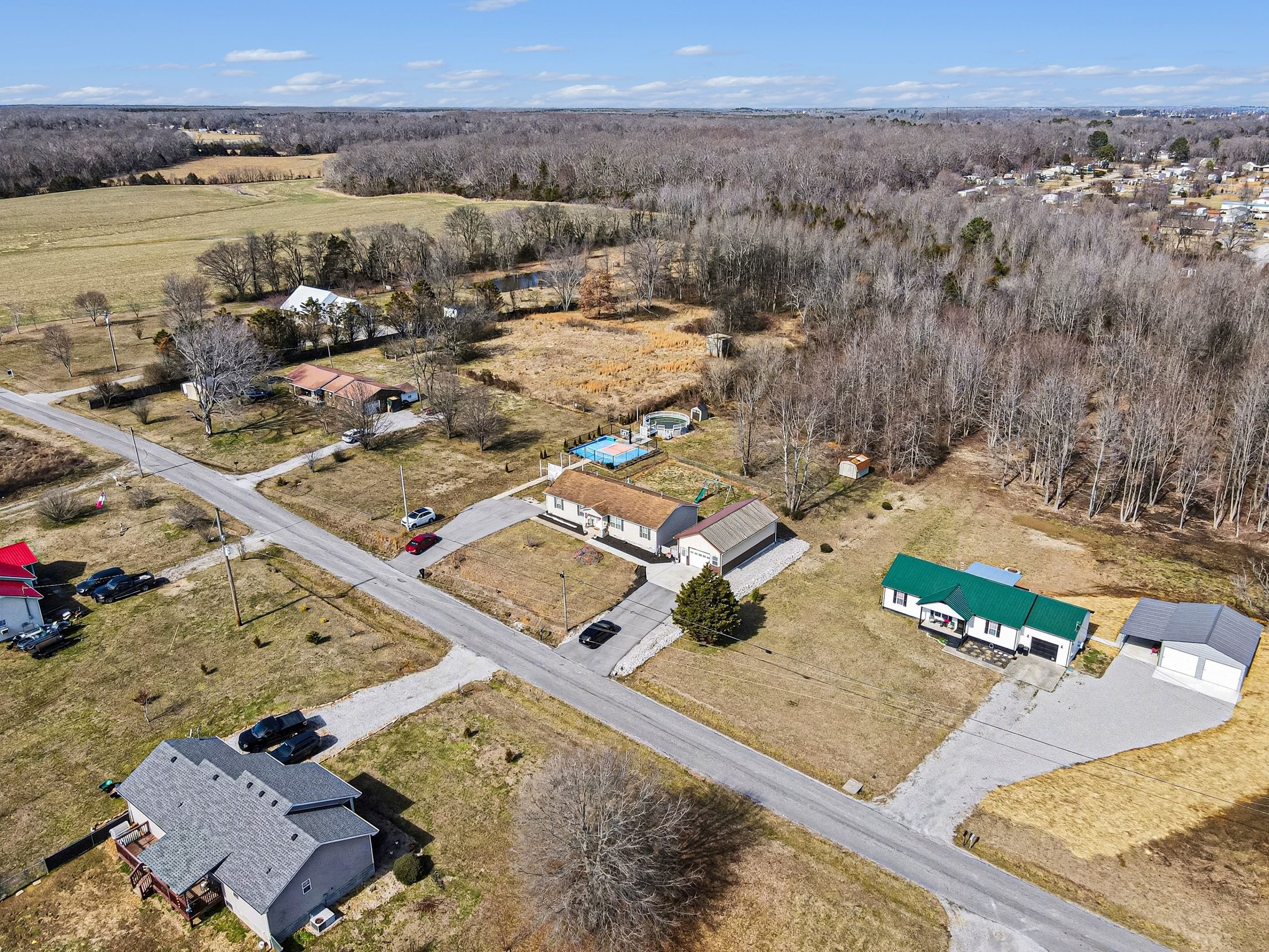 870 Newt Vanattia Road Hillsboro, TN 37342 - Photo 32 of 32 an aerial view of a residential houses with outdoor space