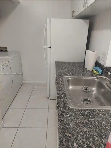 a close view of utility room