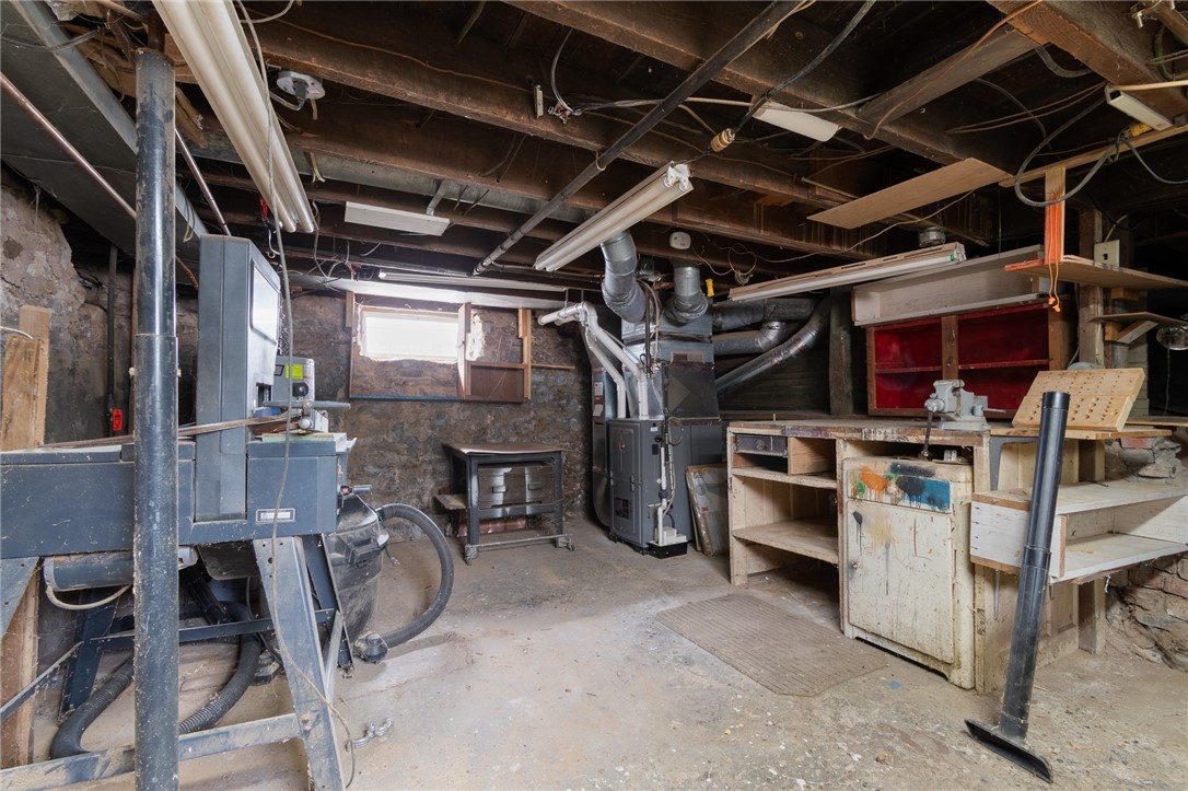 11 Maple Avenue Manchester, NY 14548 - Photo 35 of 39 The basement workshop- the owner was a woodworker-
