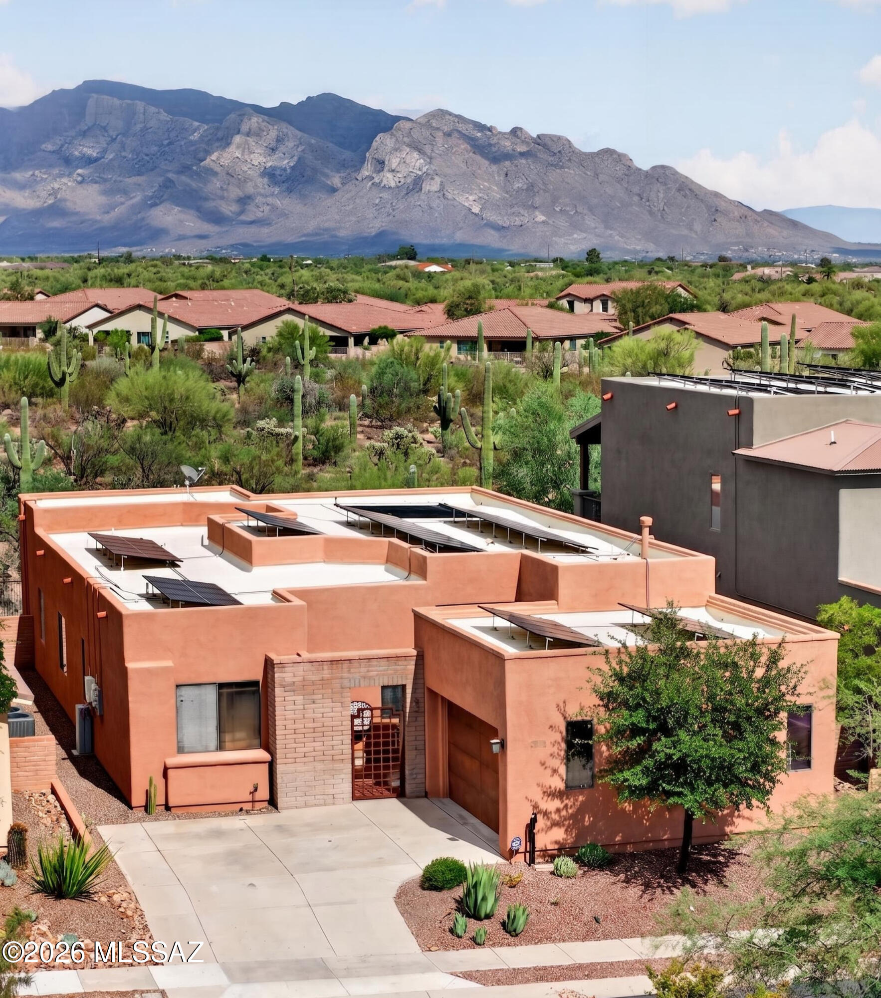 11370 North Moon Ranch Place Marana, AZ 85658 - Photo 1 of 42 Aerial Front