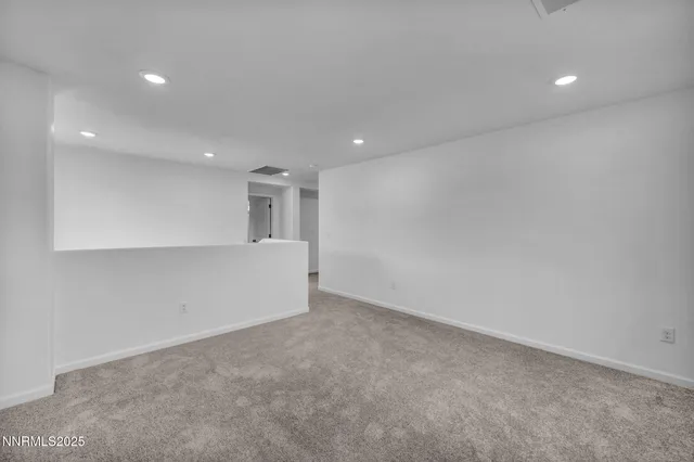 a view of empty room