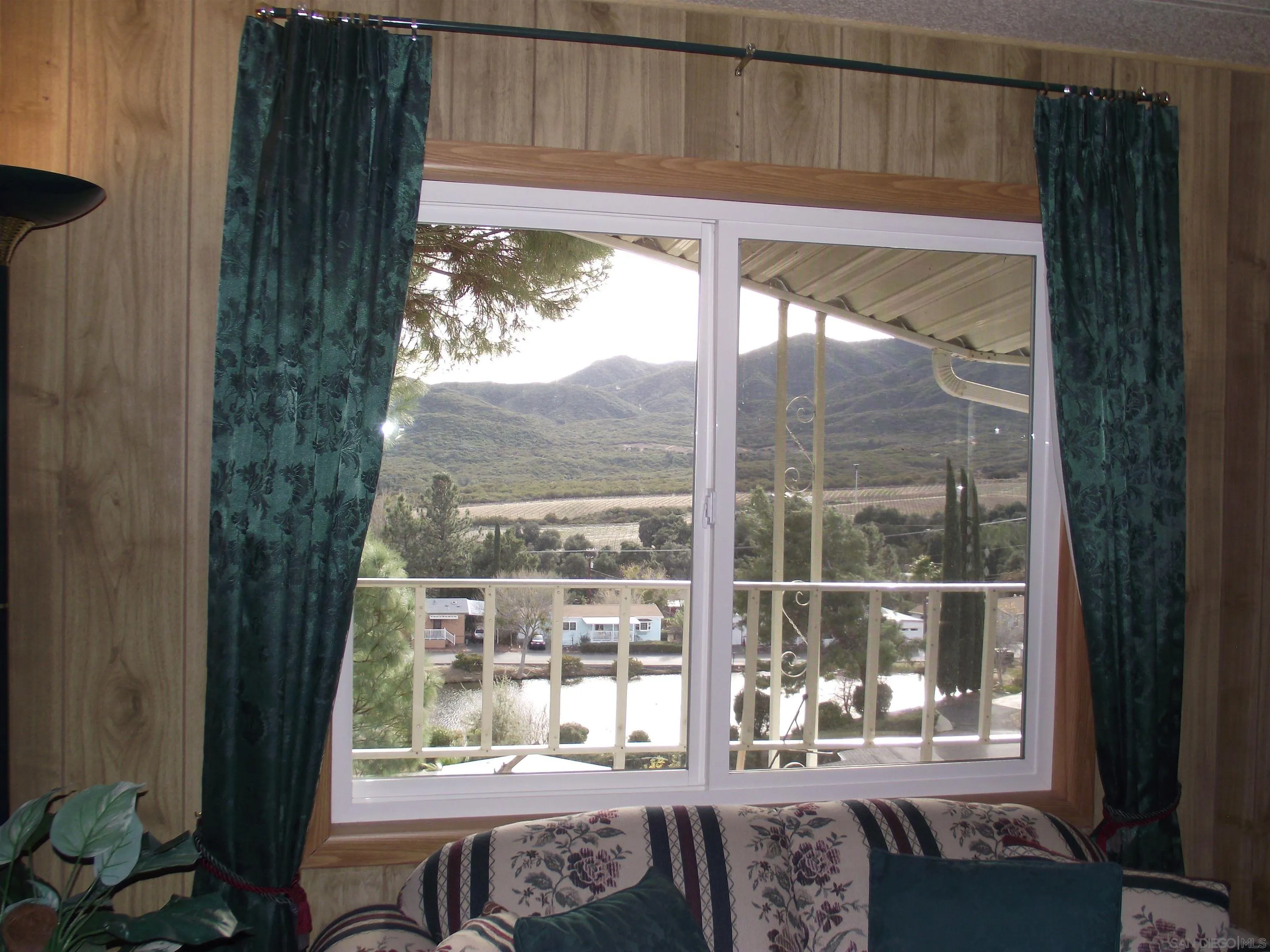 35109 Highway 79, Unit /SPC #25 Warner Springs, CA 92086 - Photo 15 of 65 a view of a porch with furniture and wooden floor