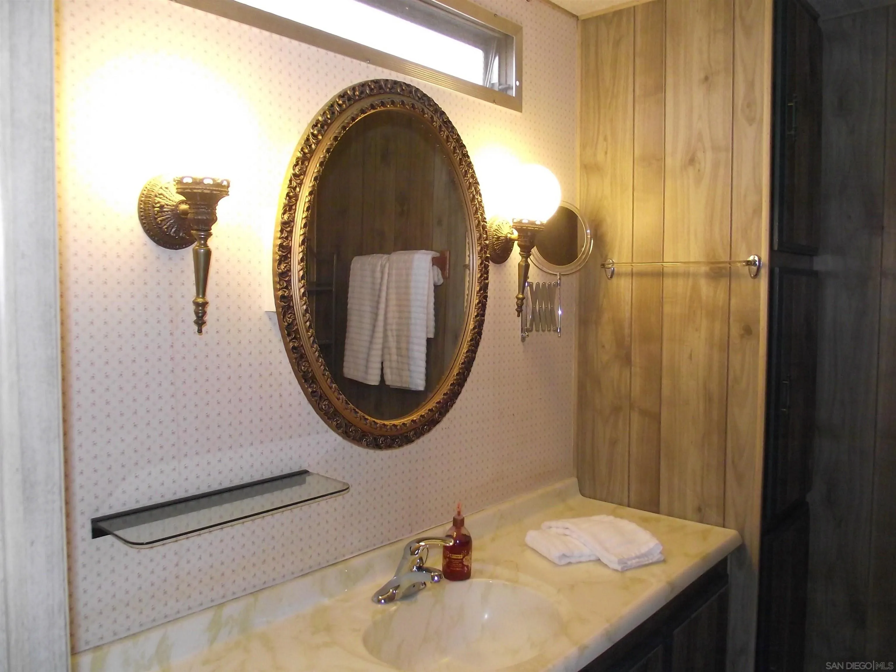 35109 Highway 79, Unit /SPC #25 Warner Springs, CA 92086 - Photo 33 of 65 a bathroom with a sink and a mirror